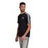 T-shirt nera adidas Essentials 3-Stripes, Abbigliamento Sport, SKU a722000101, Immagine 0
